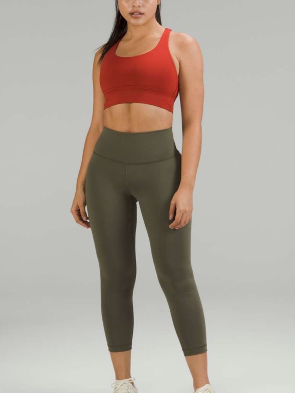 Lululemon Wunder Train Contour Fit High-Rise Crop 23”